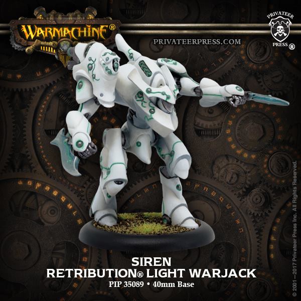 Retribution of Scyrah - Siren Light Warjack