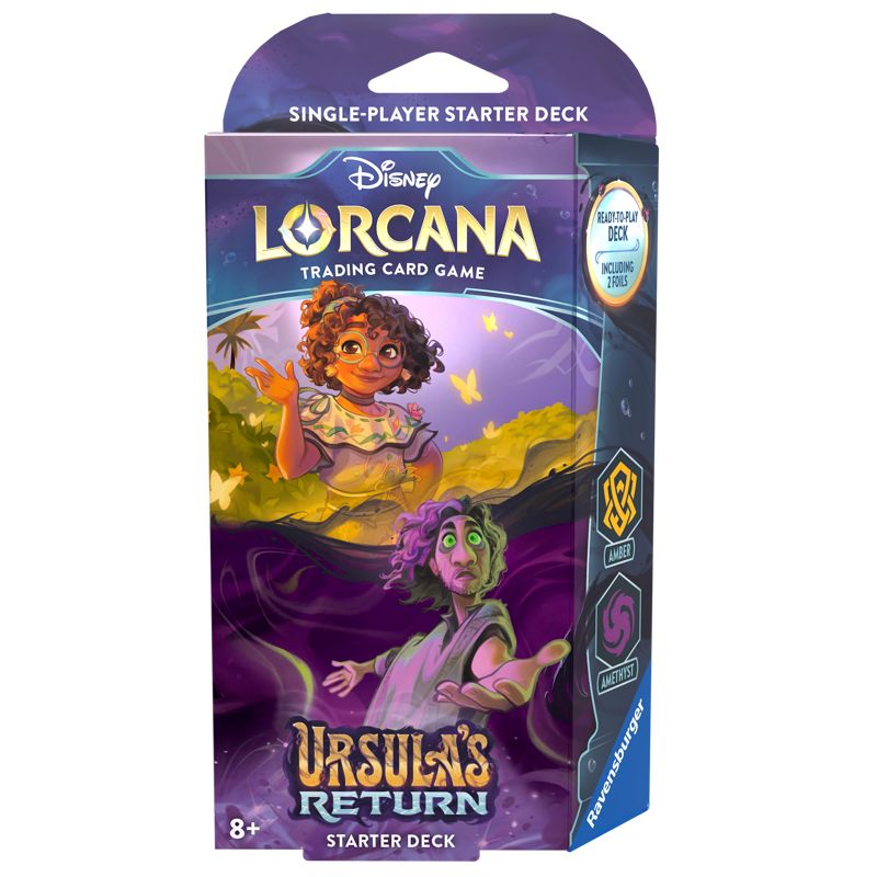 Lorcana: Ursula's Return - Starter Deck Amber & Amethyst