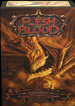 Flesh And Blood Sleeves: 100 CT Matte Art - Kyloria
