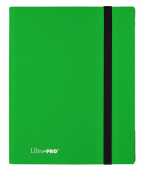 UP 9-Pocket Binder -  Lime Green