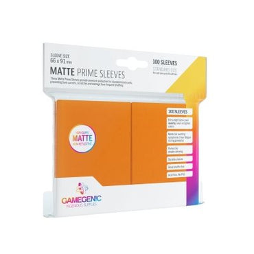 Sleeves: Gamegenic Matte Prime Sleeves: Orange (100)