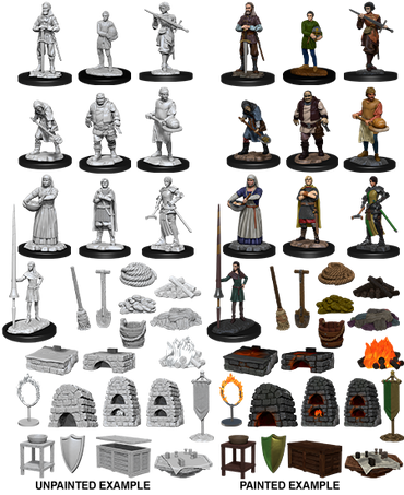 Wizkids Deep Cuts: Towns People: Castle II