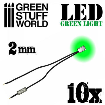 LED Green 2mm
