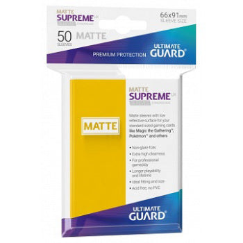 Supreme UX - Matte Yellow 50