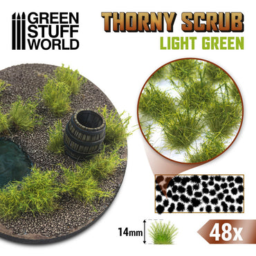 Thorny Scrub 14mm Light Green