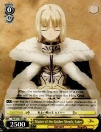 Master of the Golden Sheath, Saber (FZ/S17-PE03 PR) (Promo) [Fate/Zero]