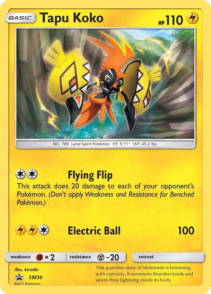 Tapu Koko - SM30