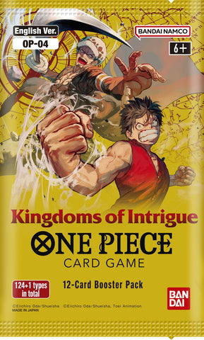 One Piece: Kingdoms Of Intrigue Booster Pack