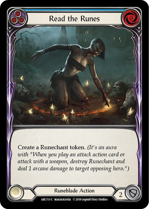 Read the Runes (Blue)