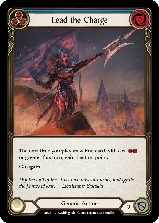 Lead the Charge (Blue)