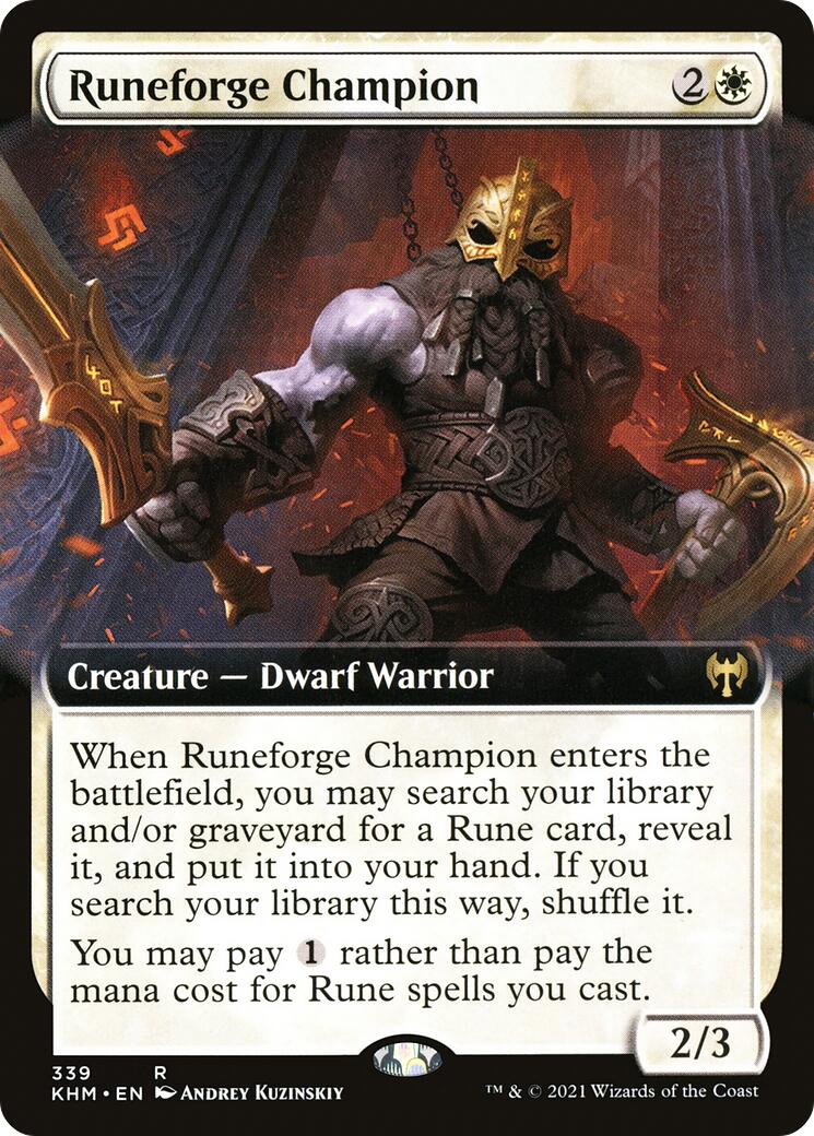 Runeforge Champion (Extended Art)