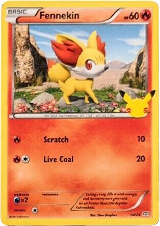 Fennekin - 14/25