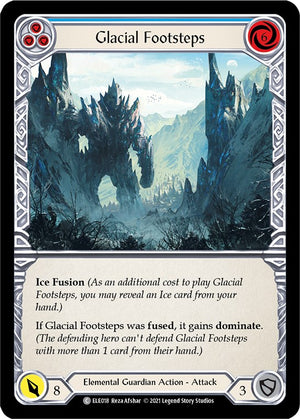 Glacial Footsteps (Blue)
