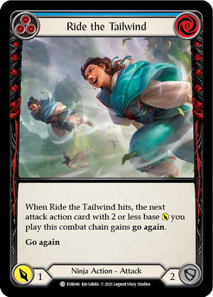 Ride the Tailwind (Blue)