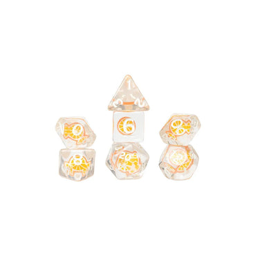 Sirius Dice - Fruit Slice Dice Set - Orange