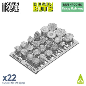 Chunky Mushrooms 1:48-1:35