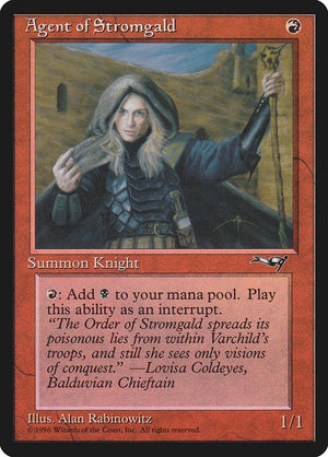 Agent of Stromgald (Woman Holding Staff)