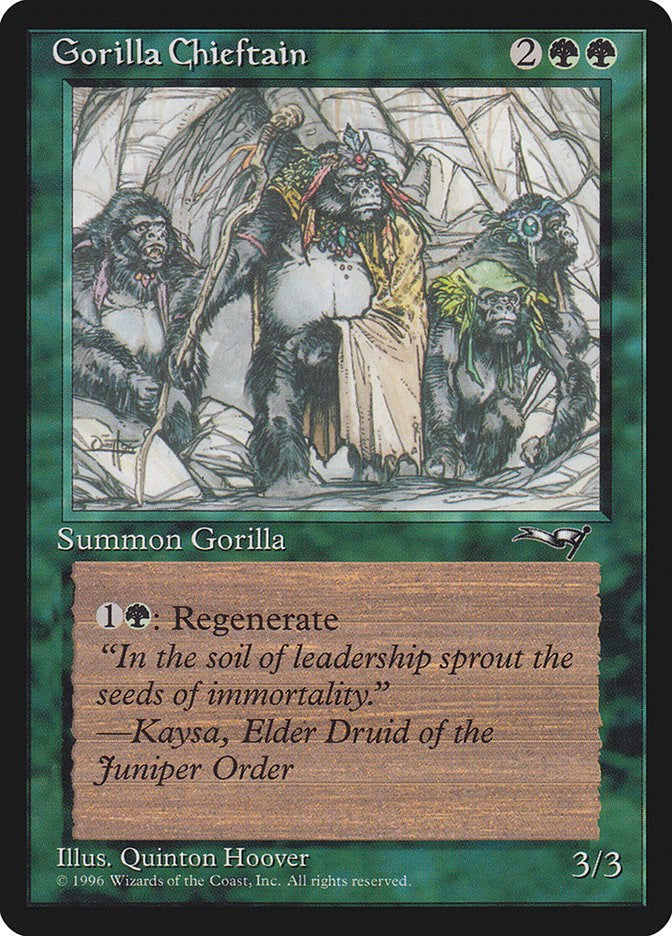 Gorilla Chieftain (4 Gorillas)