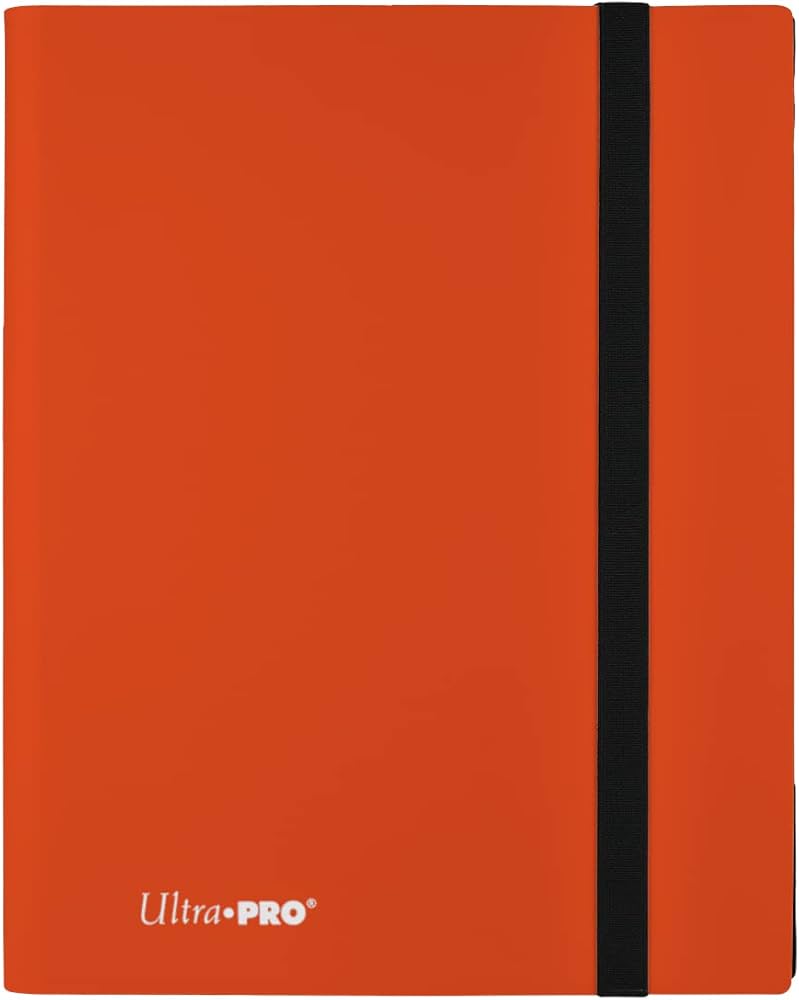 UP Eclipse Binder 9 Pocket - Pumpkin Orange