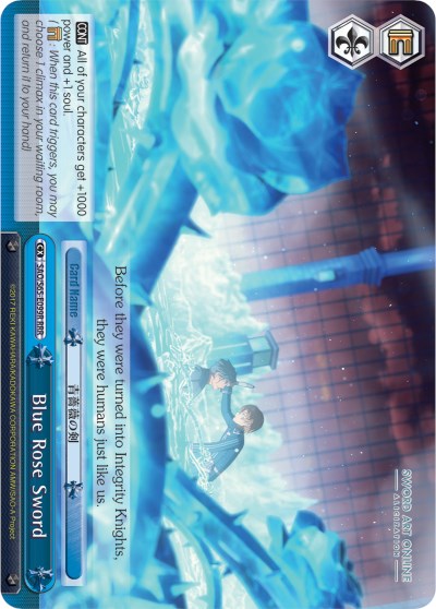 Blue Rose Sword (SAO/S65-E099R RRR) [Sword Art Online -Alicization-]