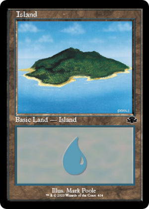 Island (404) (Retro Frame)