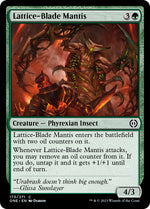 Lattice-Blade Mantis