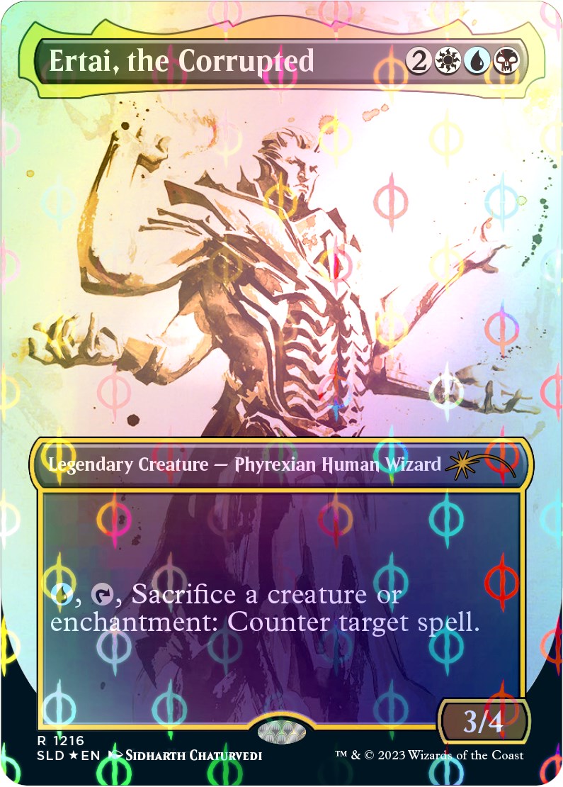 Ertai, the Corrupted (Step-and-Compleat Foil)