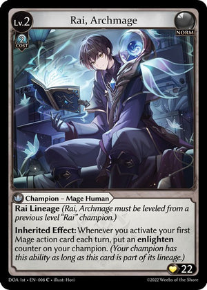 Rai, Archmage
