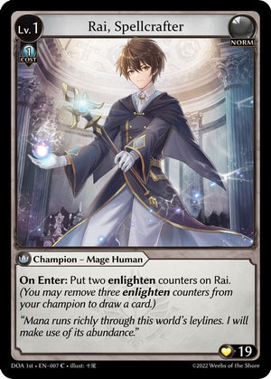Rai, Spellcrafter