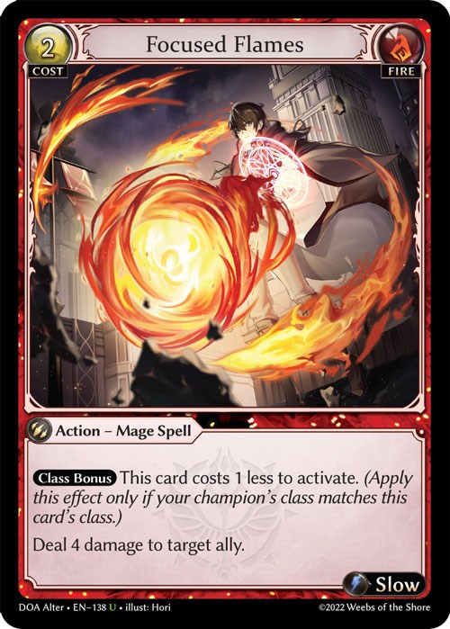 Focused Flames