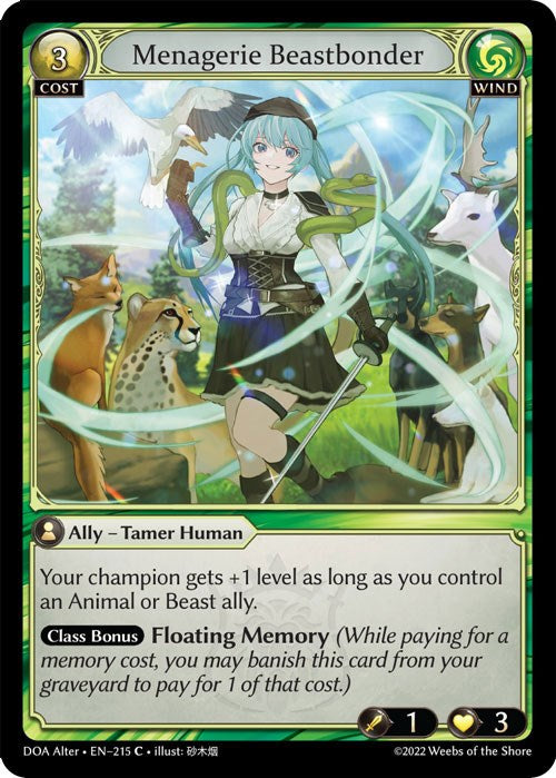 Menagerie Beastbonder