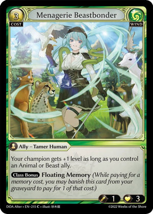 Menagerie Beastbonder