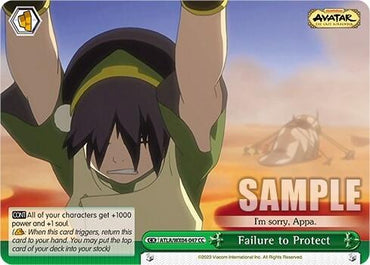 Failure to Protect [Avatar: The Last Airbender]