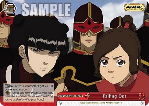 Falling Out [Avatar: The Last Airbender]