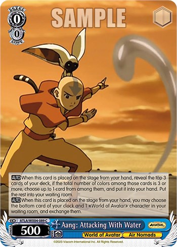 Aang: Attacking With Water
