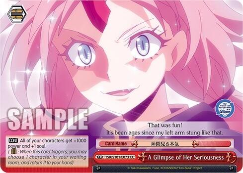 A Glimpse of Her Seriousness [That Time I Got Reincarnated as a Slime Vol.3]