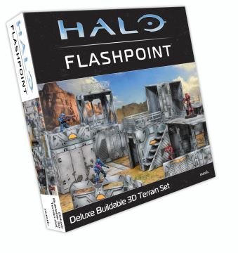 Halo Flashpoint - Deluxe Buildable 3D Terrain Set