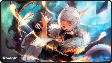Playmat - Magic The Gathering: Final Fantasy - Black Stitched - Y'shtola Rhul
