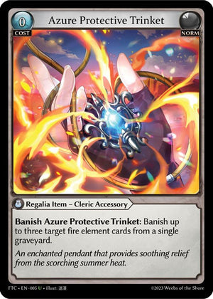 Azure Protective Trinket