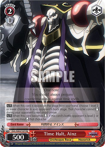 Time Halt, Ainz