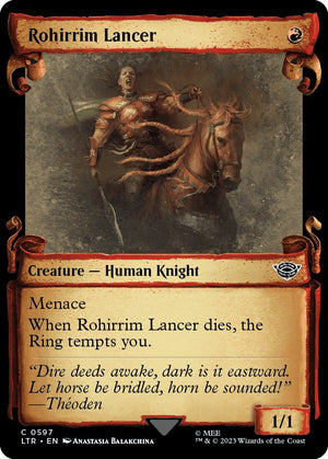 Rohirrim Lancer (Showcase Scrolls)
