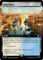 Port Town (Extended Art) (Surge Foil)