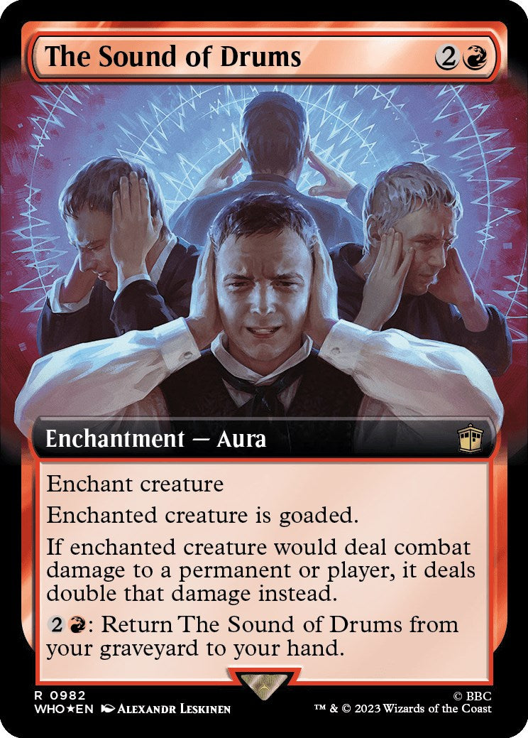 The Sound of Drums (Extended Art) (Surge Foil)