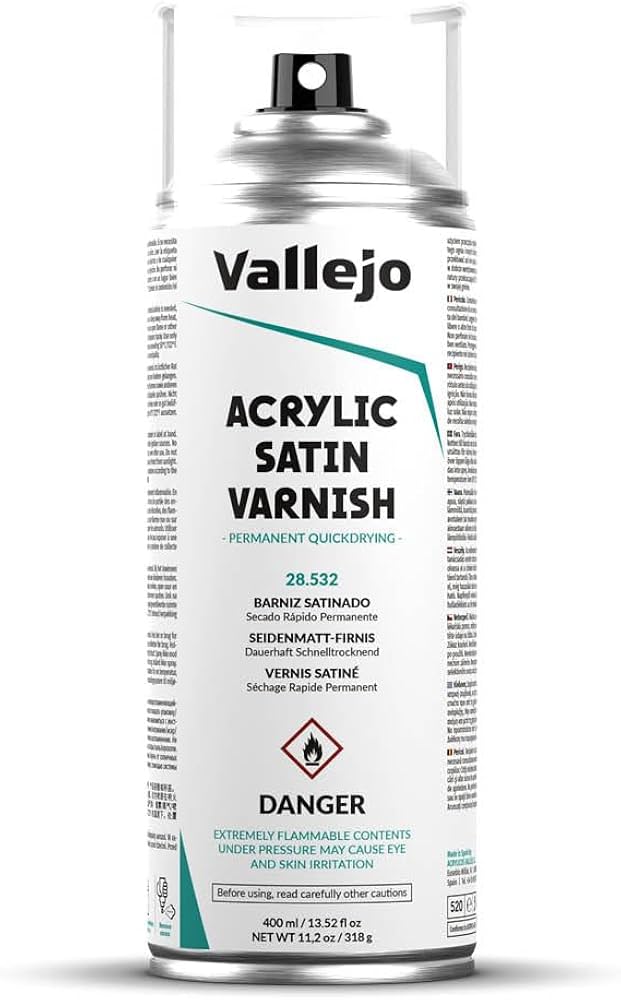 Vallejo Spray Primer: Satin Varnish
