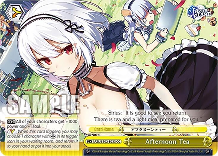 Afternoon Tea (AZL/S102-E033 CC) [Azur Lane]