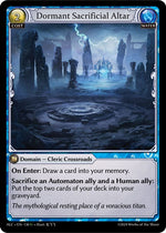 Dormant Sacrificial Altar
