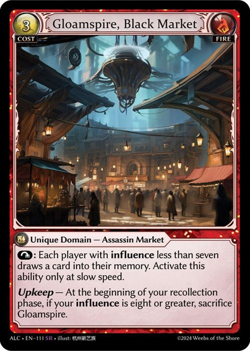 Gloamspire, Black Market