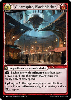 Gloamspire, Black Market