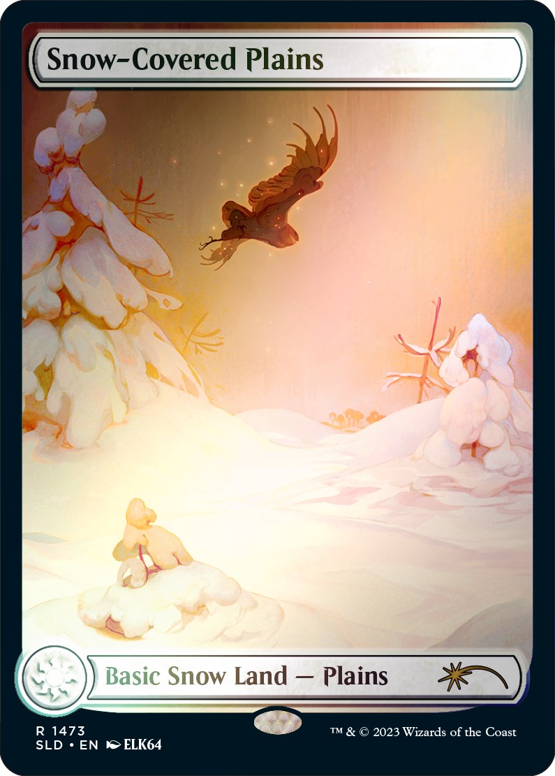 Snow-Covered Plains (1473) (Rainbow Foil)