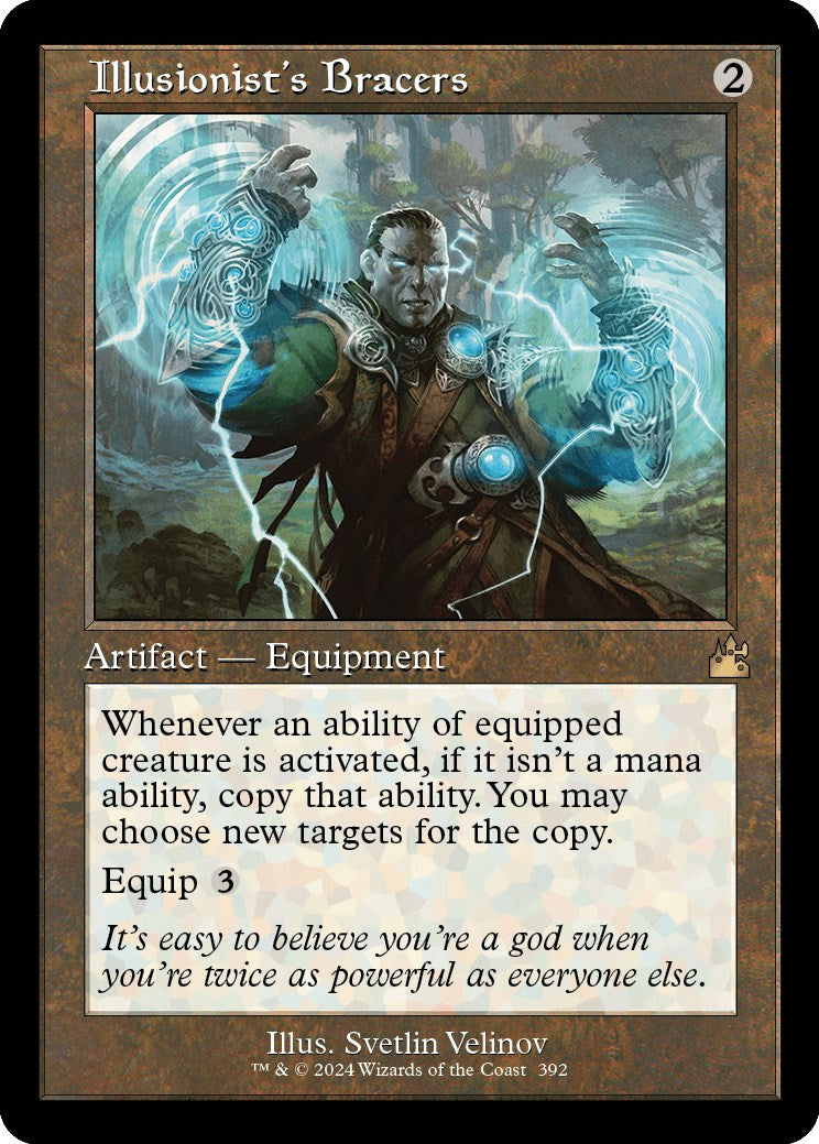 Illusionist's Bracers (Retro Frame)